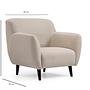 Enna Armchair Beige 5