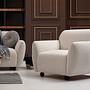 Eddy Armchair Velvet Cream 1