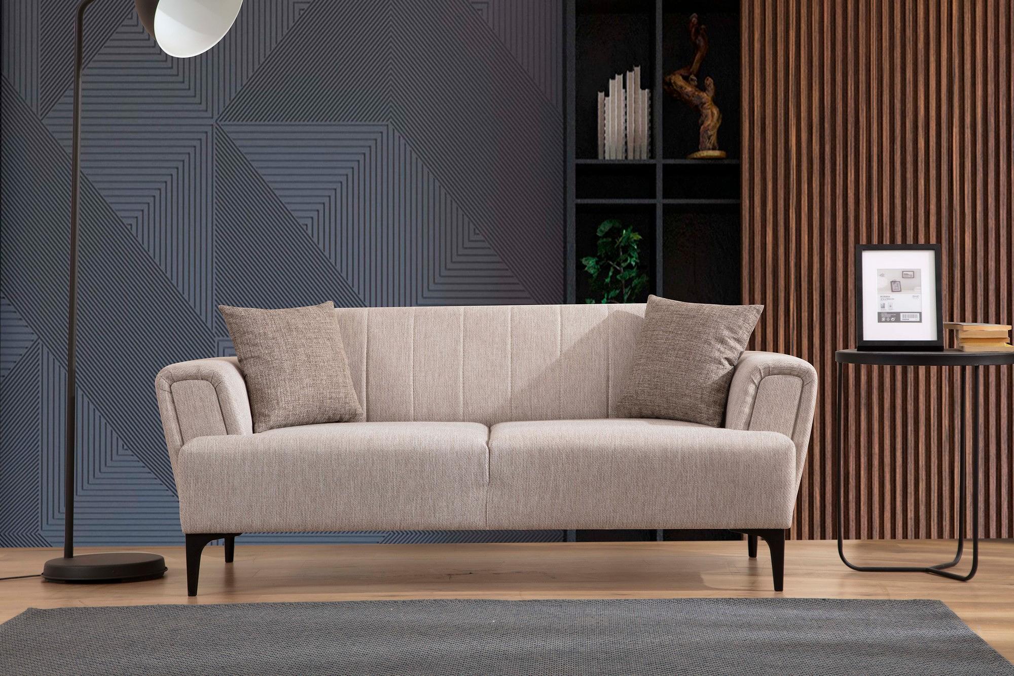 Hamlet 2-seater sofa beige 1