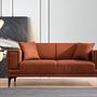 Horizon 2-seater sofa Red 1