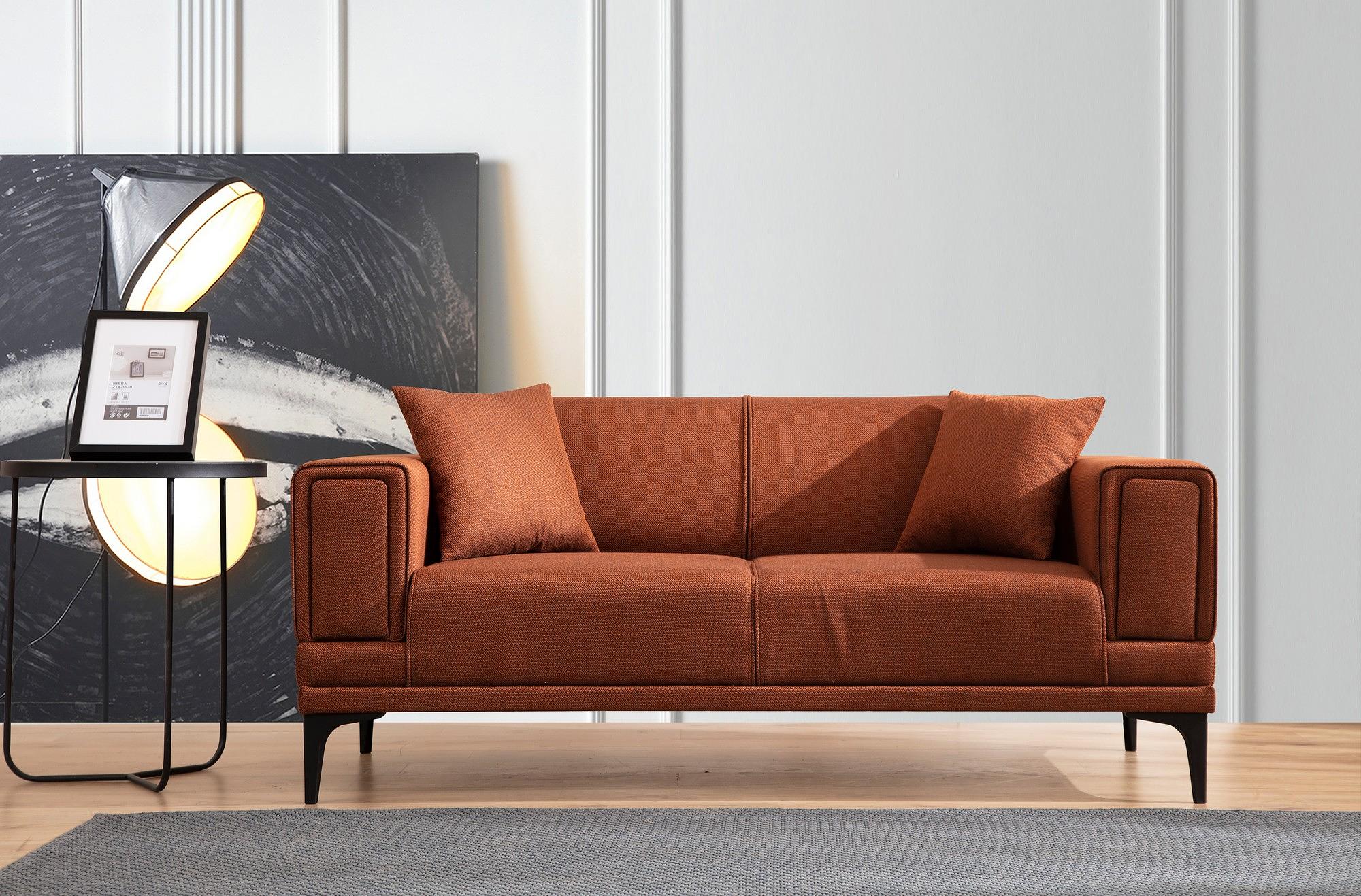 Horizon 2-seater sofa Red 1