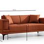 Horizon 2-seater sofa Red 7