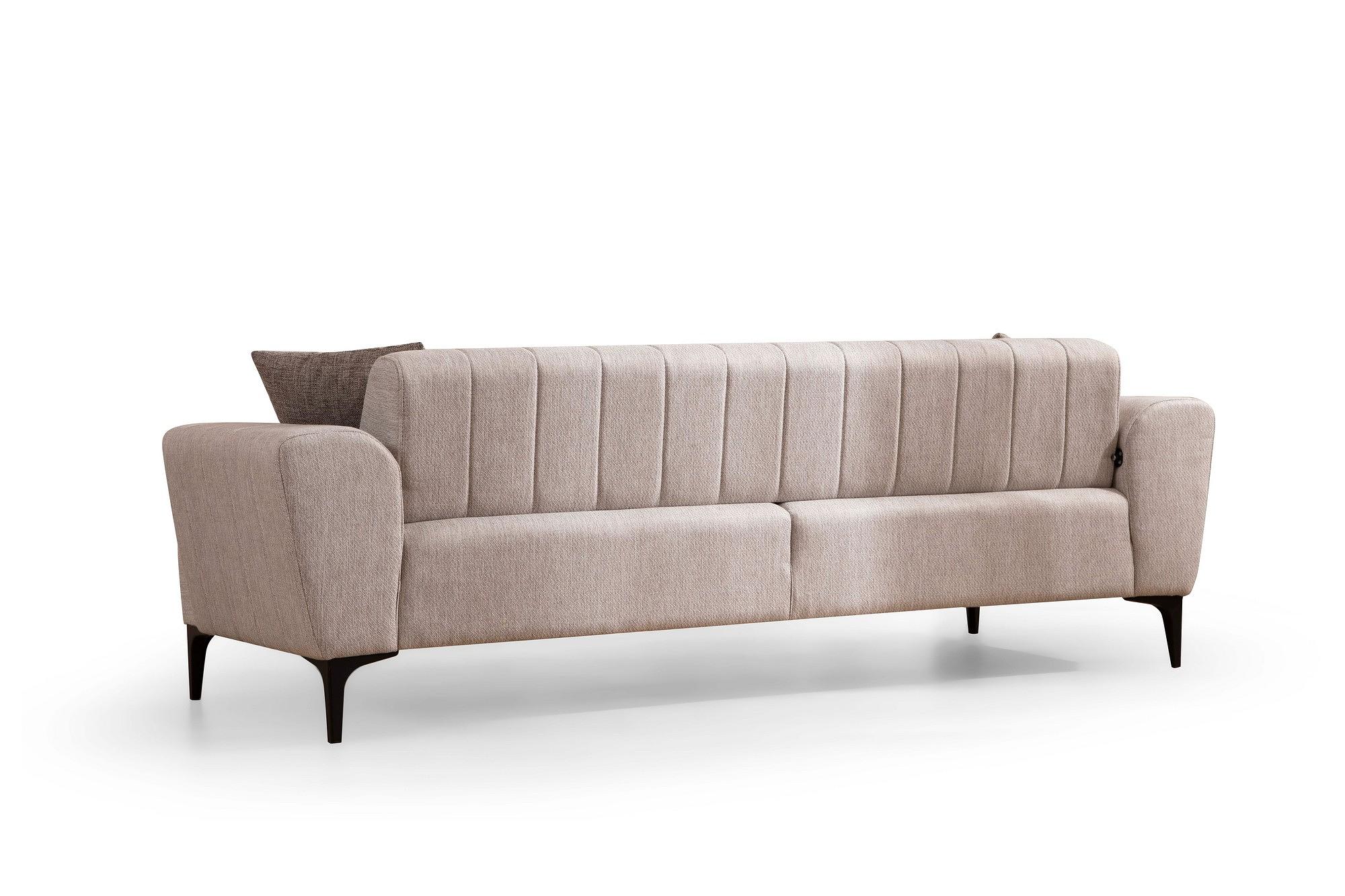 Hamlet 3-seater sofa bed Beige 6