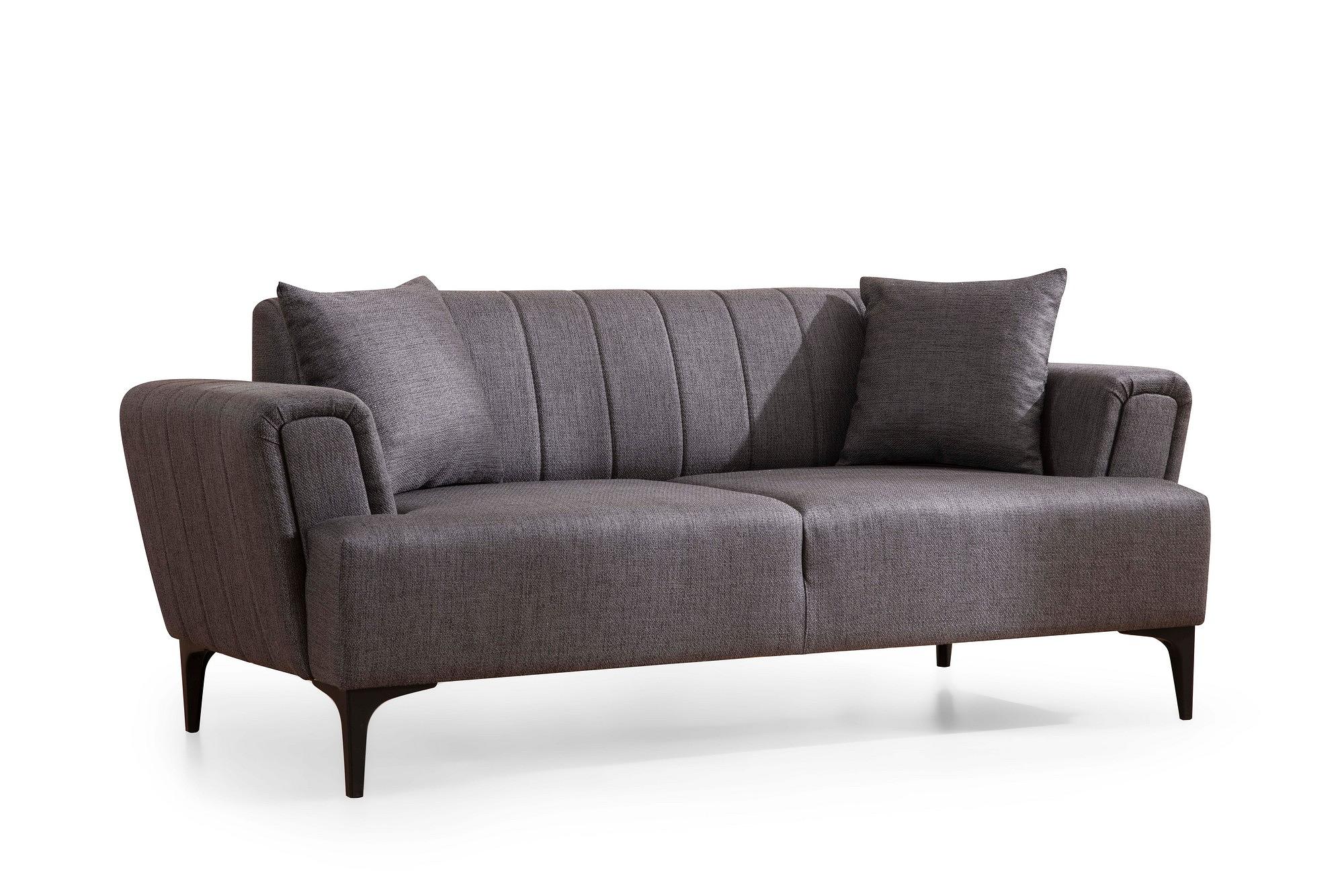 Hamlet 2-seater sofa dark grey 0