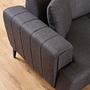 Hamlet 2-seater sofa dark grey 2