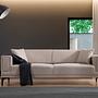 Horizon 3-seater sofa light brown 1