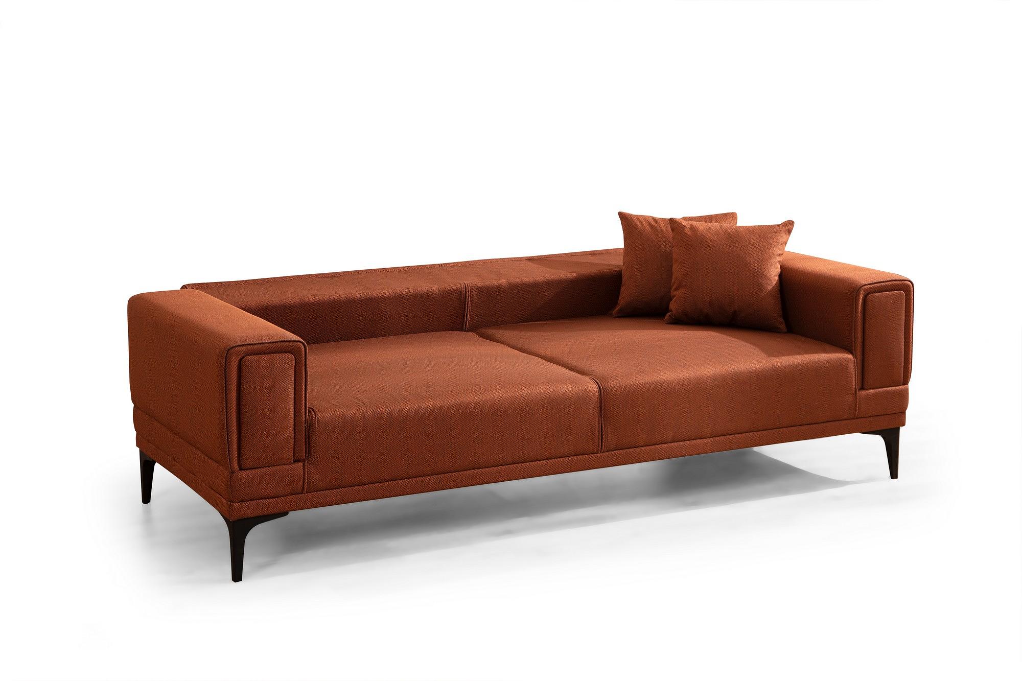 Horizon 3-seater sofa bed Red 7