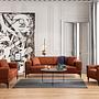 Horizon 3-Sitzer Schlafsofa Rot 2
