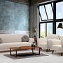 Enna 3-seater sofa beige 4