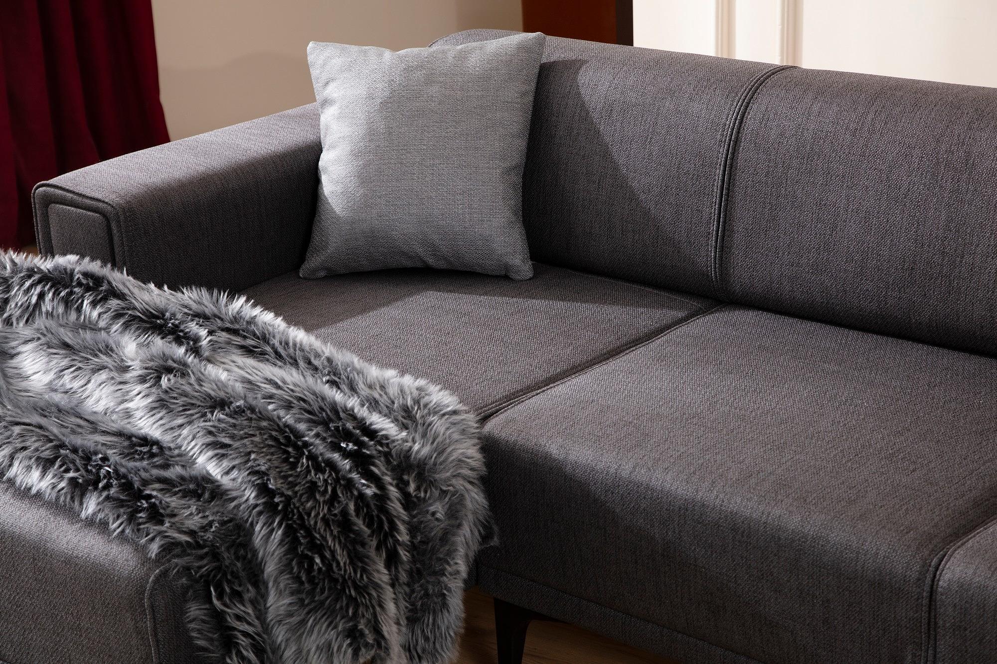 Horizon Corner Sofa Left Dark Grey 2