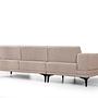 Horizon Ecksofa Links Hellbraun 5