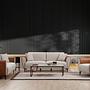 Aren 3-seater sofa bed Beige 2