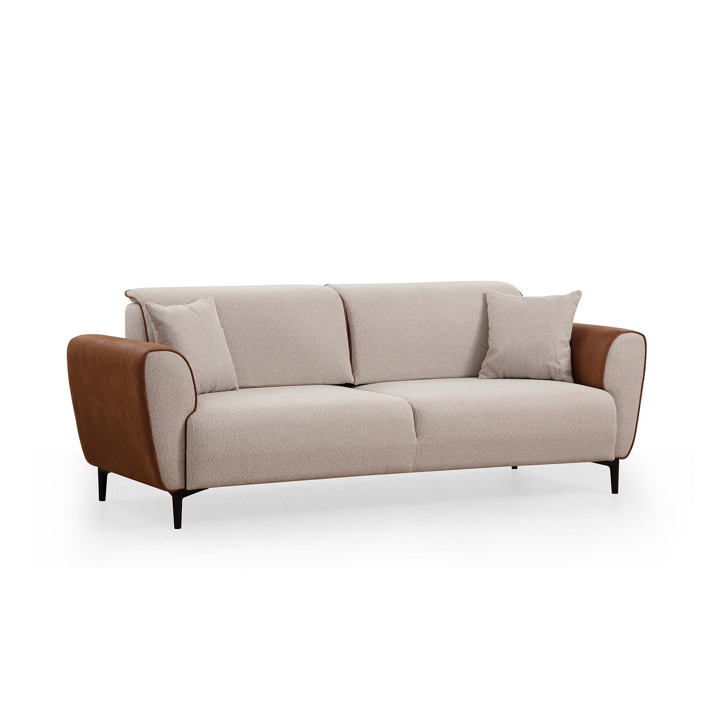 Aren 3-seater sofa bed Beige 9