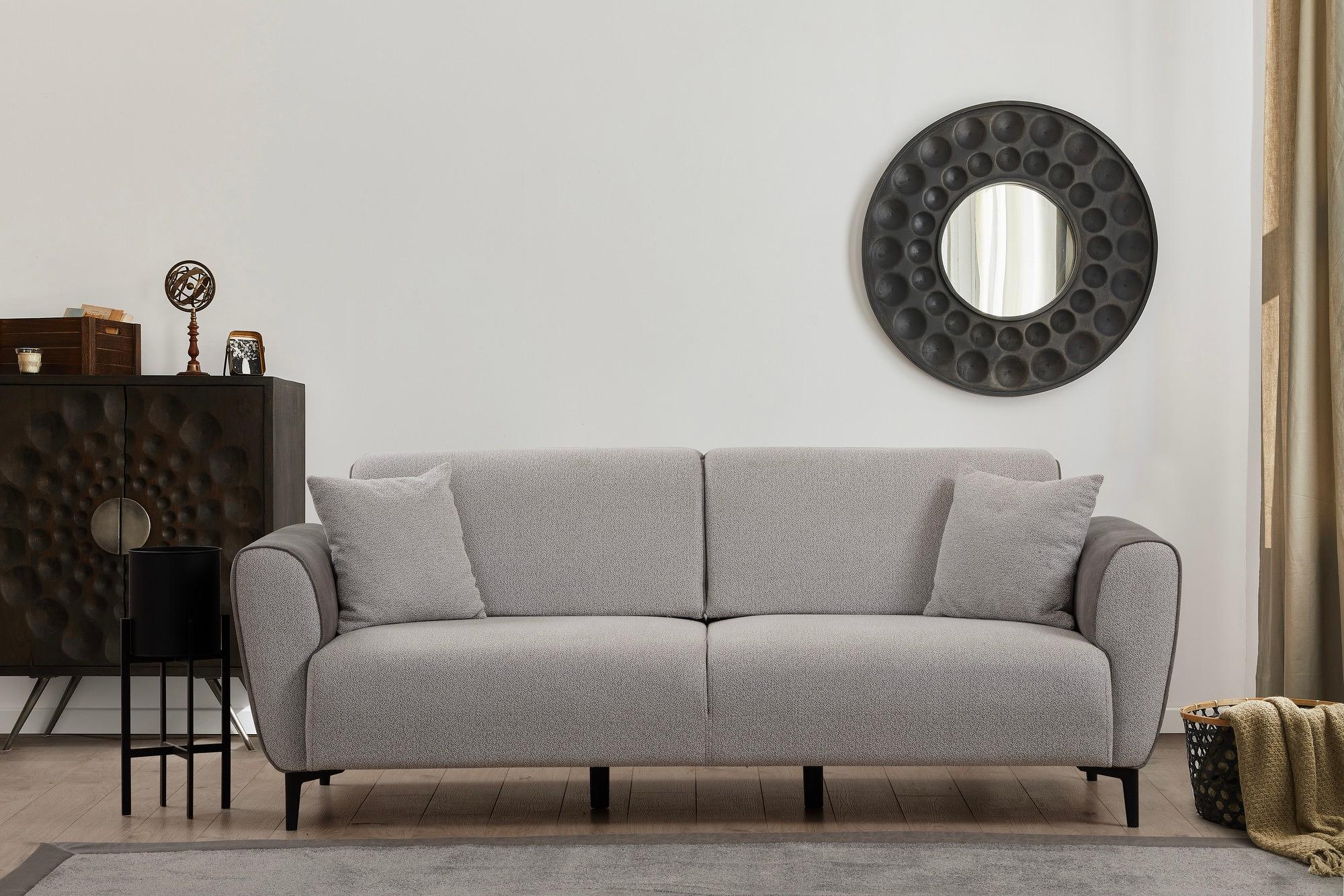 Aren 3-seater sofa bed Grey 1