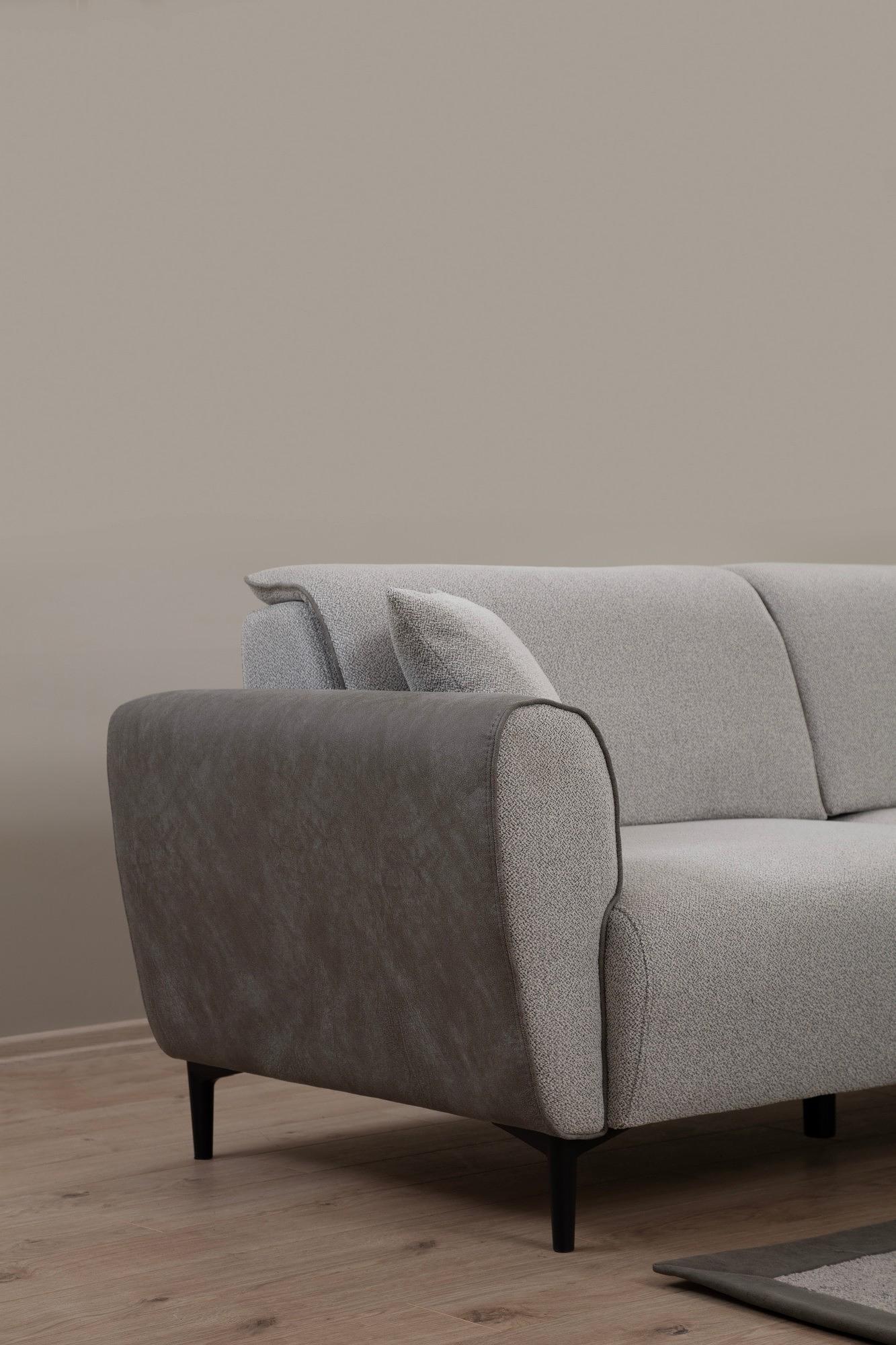 Aren 3-seater sofa bed Grey 2