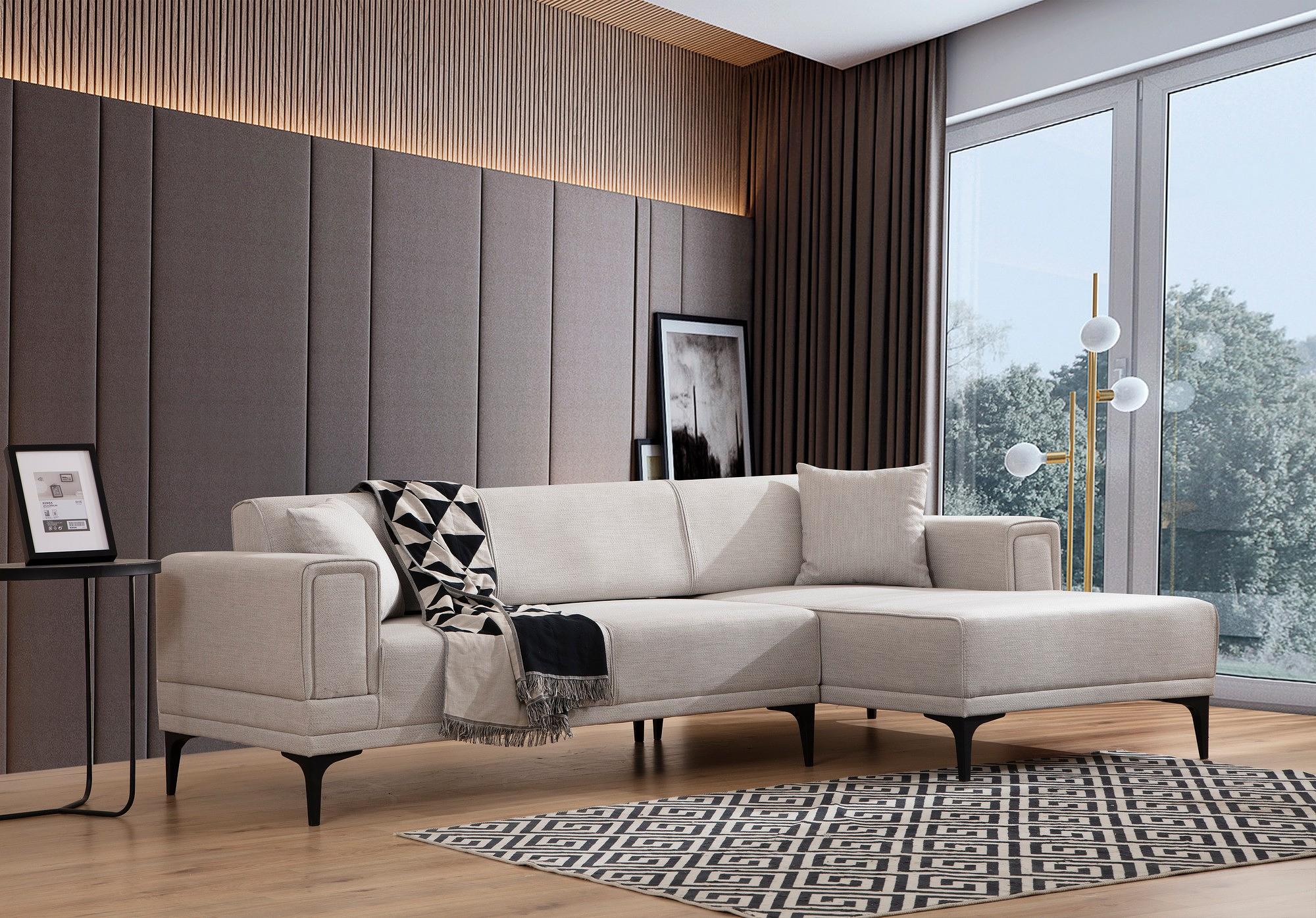 Horizon Ecksofa Rechts Ecru 1