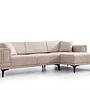 Horizon Corner Sofa Right Light Brown 4