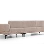 Horizon Ecksofa Rechts Hellbraun 5
