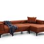 Horizon Ecksofa Rechts Rot 6
