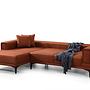 Horizon Ecksofa Links Rot 6