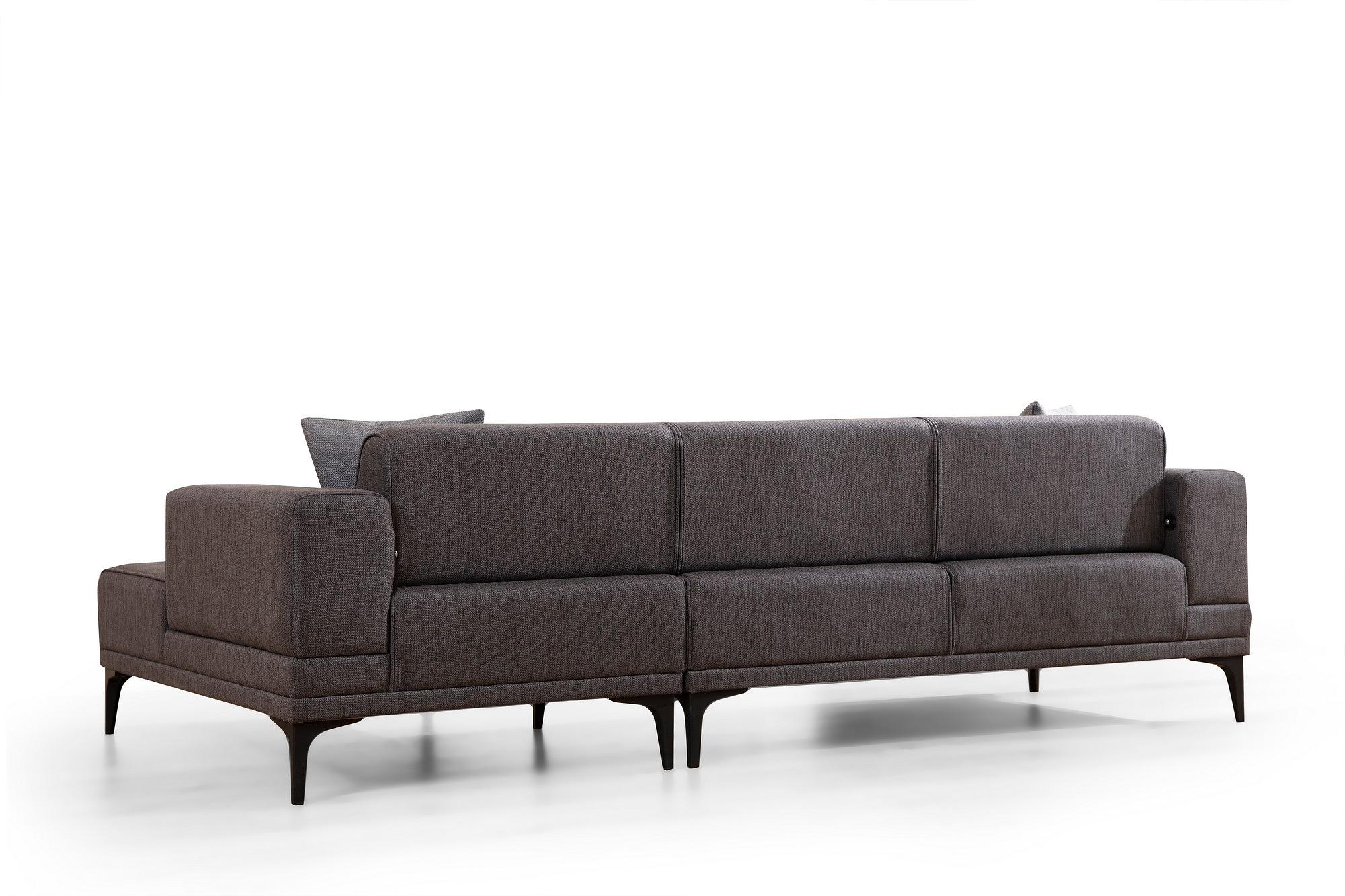 Horizon Ecksofa Rechts Dunkelgrau 5