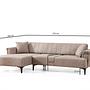 Hamlet Corner Sofa Left Light Brown 6