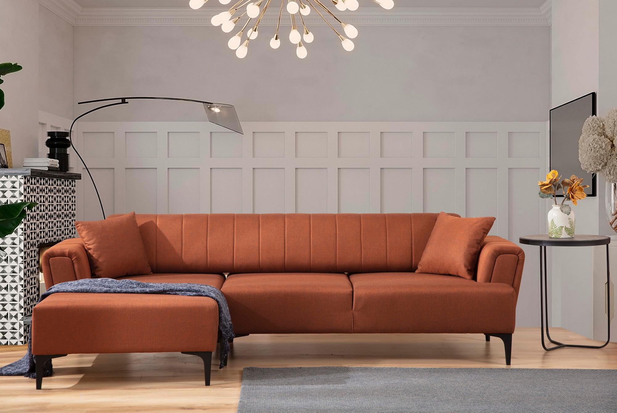 Hamlet Ecksofa Links Rot 1