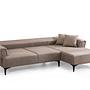 Hamlet Ecksofa Rechts Hellbraun 5