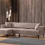 Hamlet Corner Sofa Left Light Brown 1