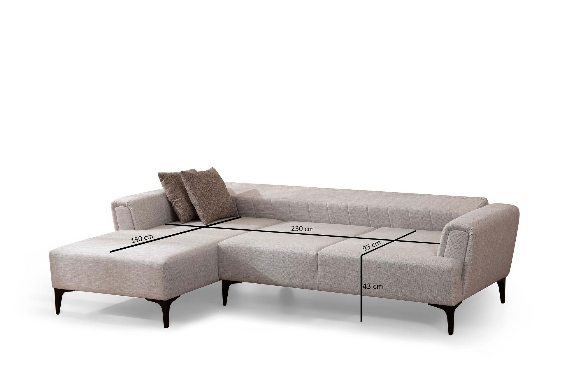 Hamlet Corner Sofa Left Ecru 7