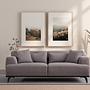 Jaguar 2-seater sofa Grey 1
