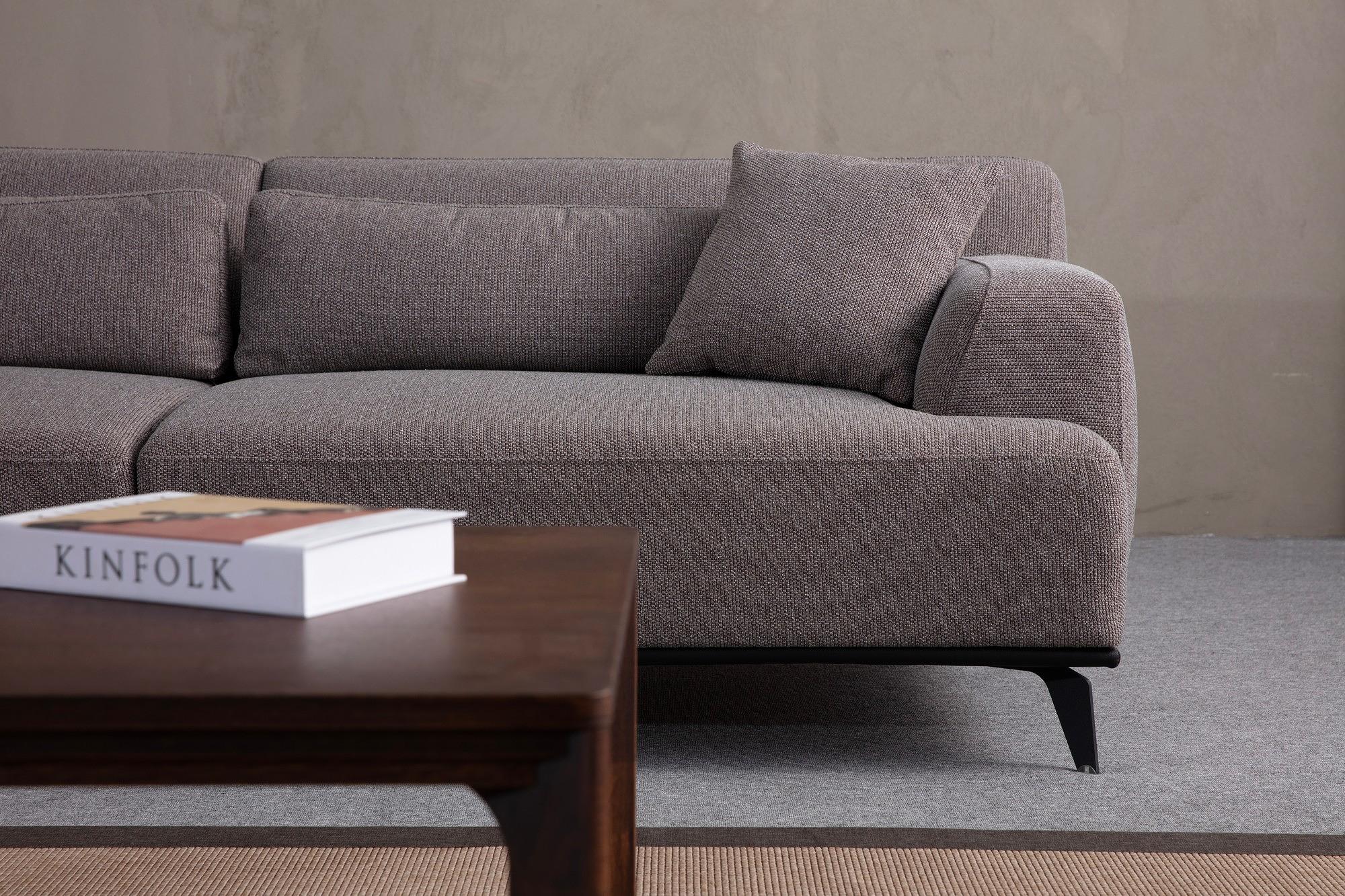 Jaguar 2-seater sofa Grey 3