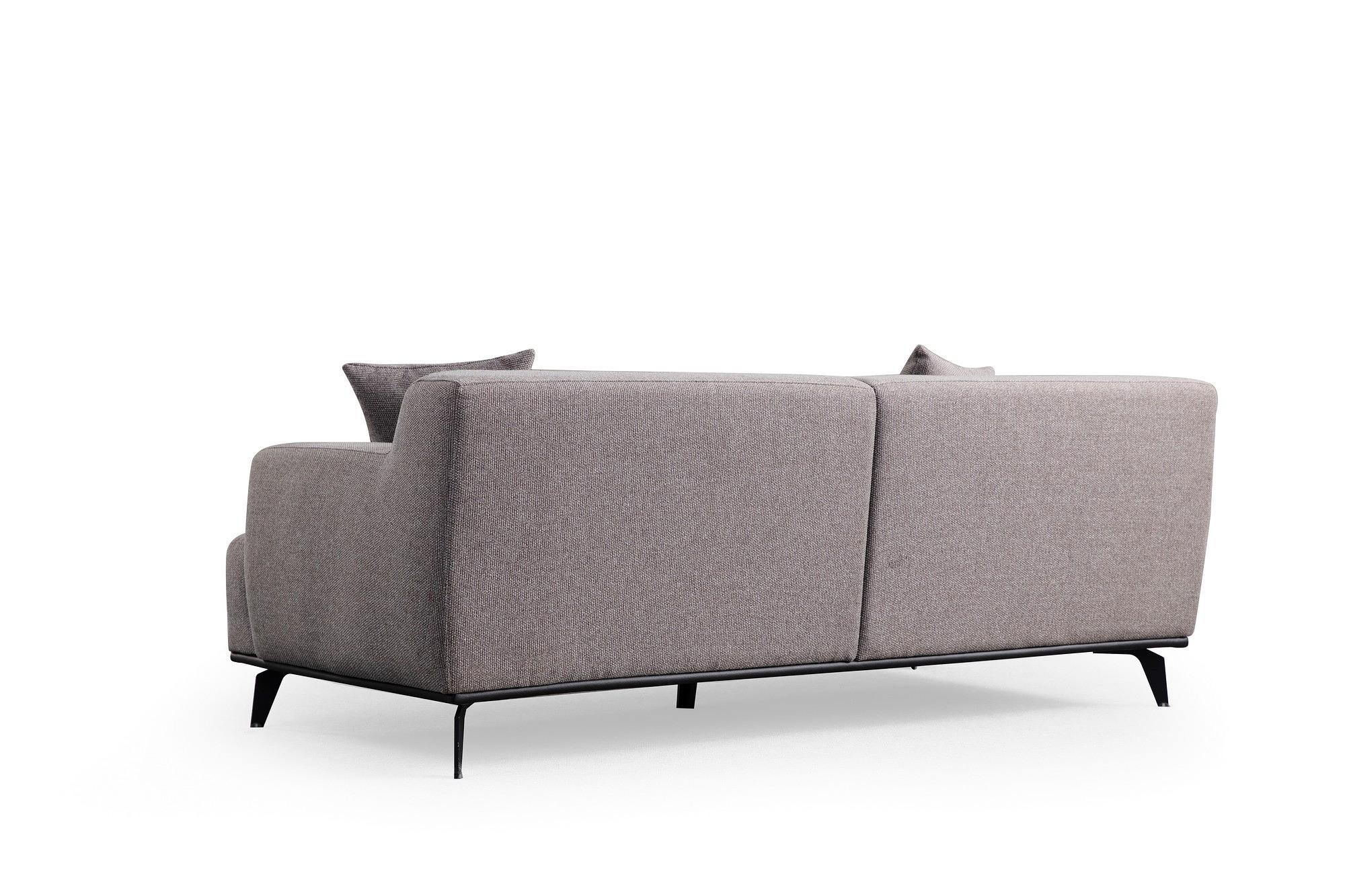 Jaguar 2-Sitzer Sofa Grau 7