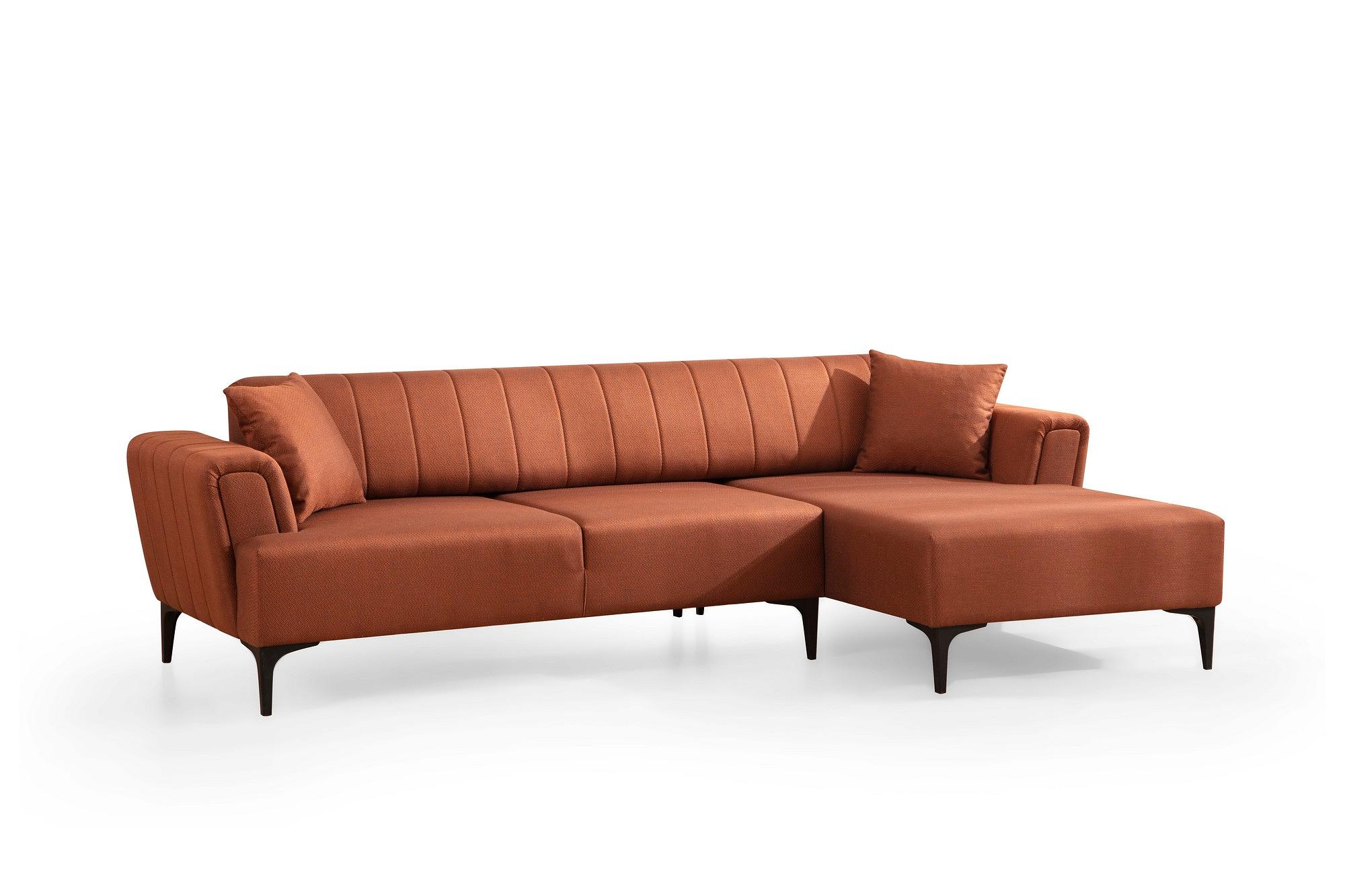 Hamlet Ecksofa Rechts Rot 0
