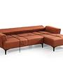 Hamlet Ecksofa Rechts Rot 6