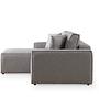 Pirlo Corner Sofa Left Light Grey 6