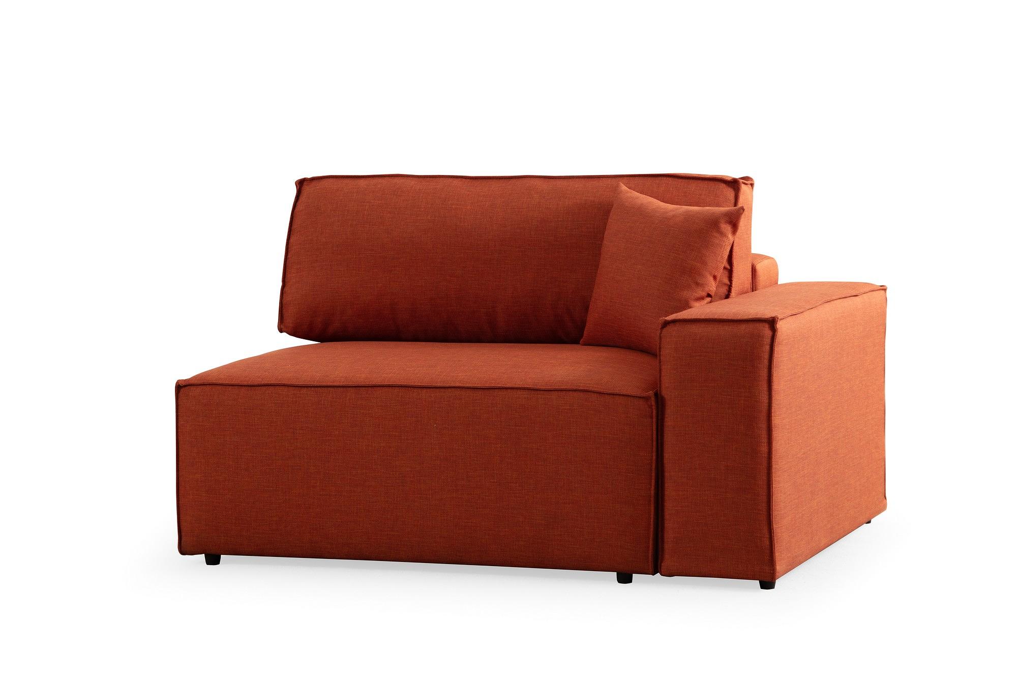 Pirlo Ecksofa Links Orange 9
