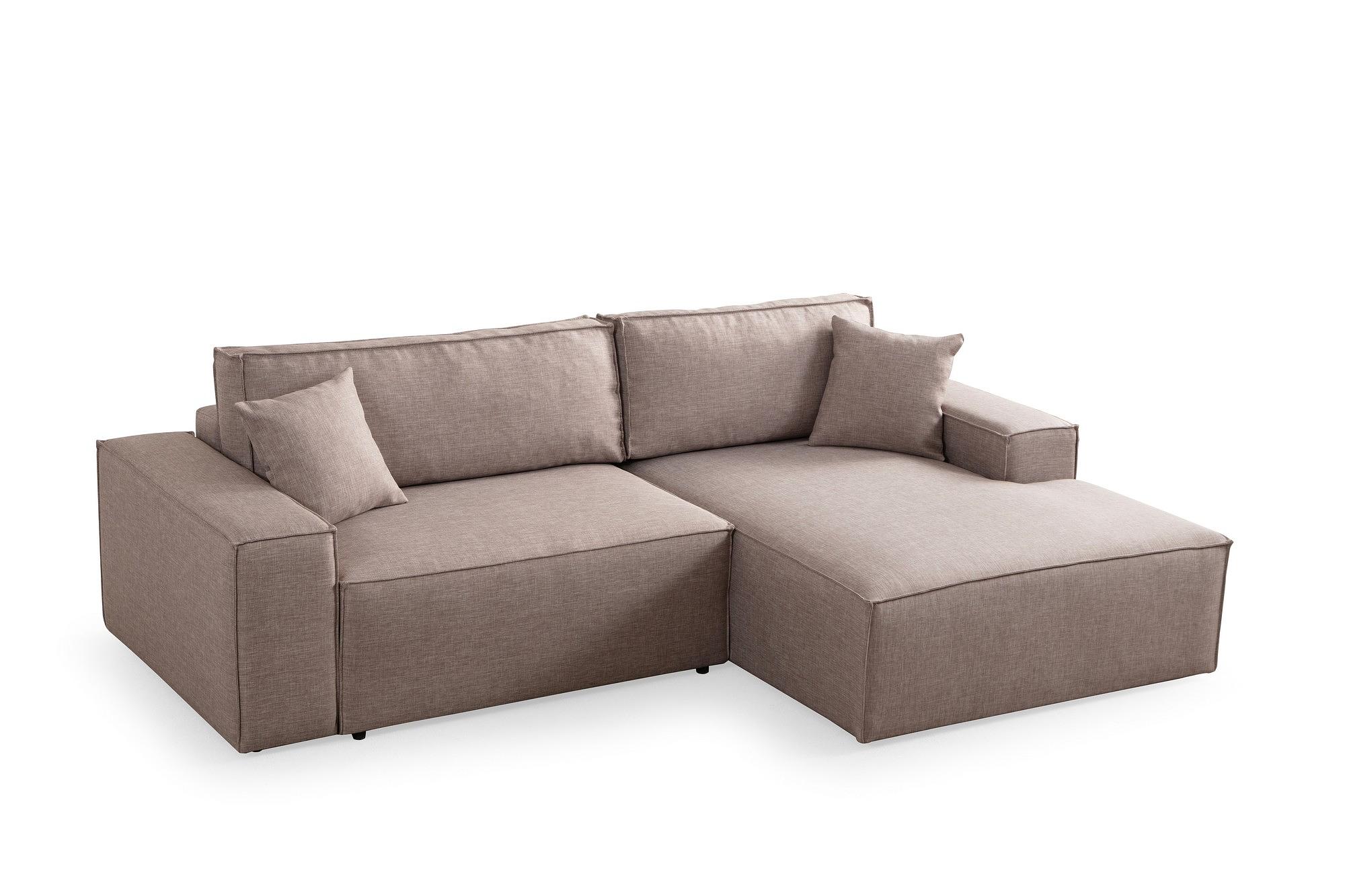 Pƒ±rlo Right Corner Sofa Brown 5