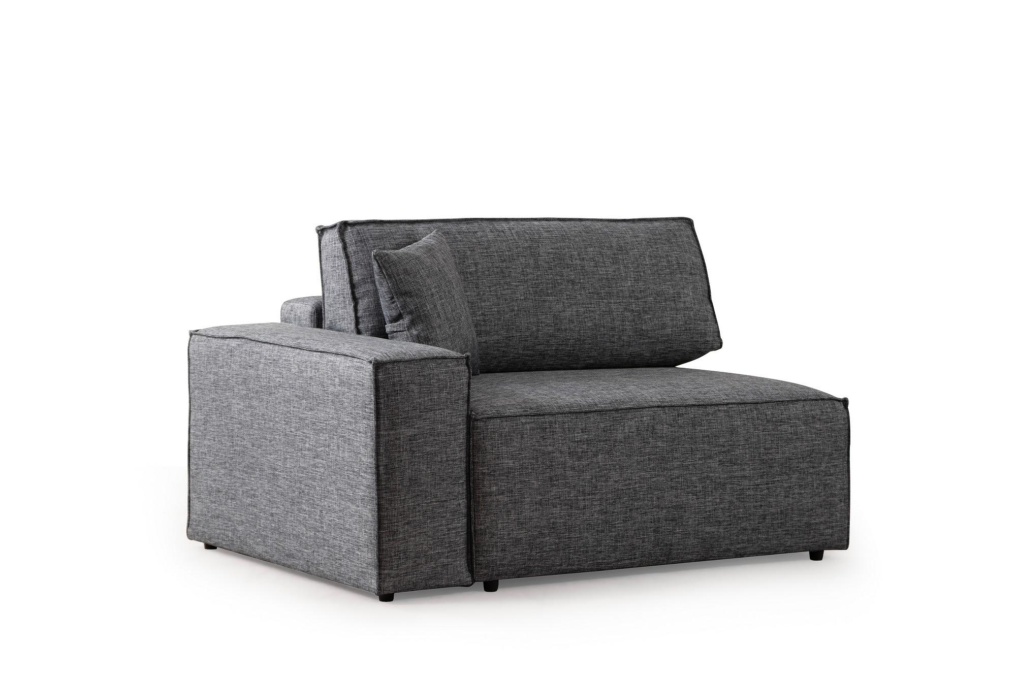 Pƒ±rlo Right Corner Sofa Dark Grey 8