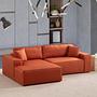 Pirlo Corner Sofa Left Orange 2