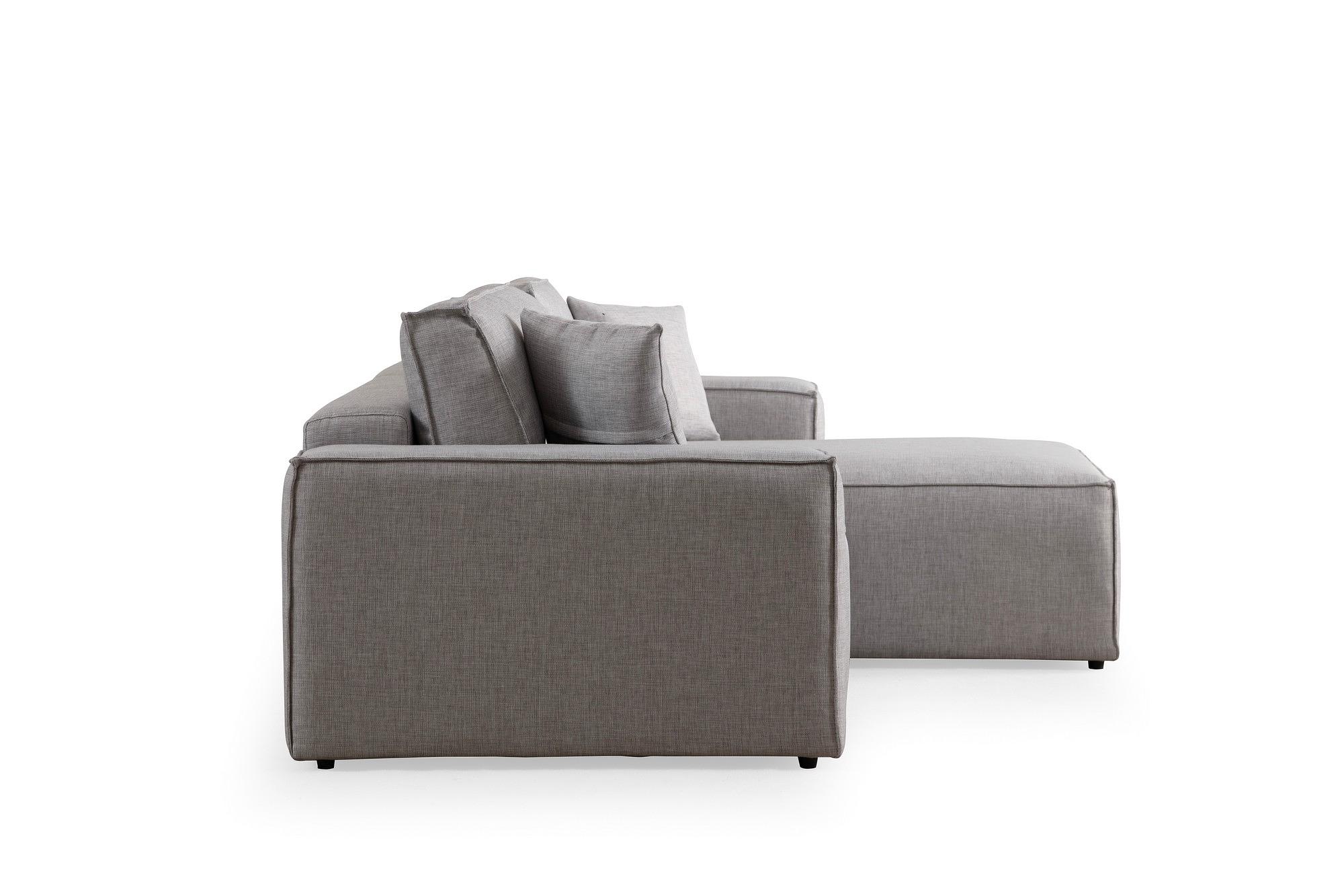 Pƒ±rlo Right Corner Sofa Light Grey 6