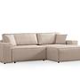 Sofa Chaise Lounge Right Beige 4