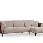 Aren Rechts Ecksofa Beige Zimt 0
