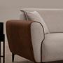 Aren Rechts Ecksofa Beige Zimt 2