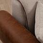 Aren Rechts Ecksofa Beige Zimt 4
