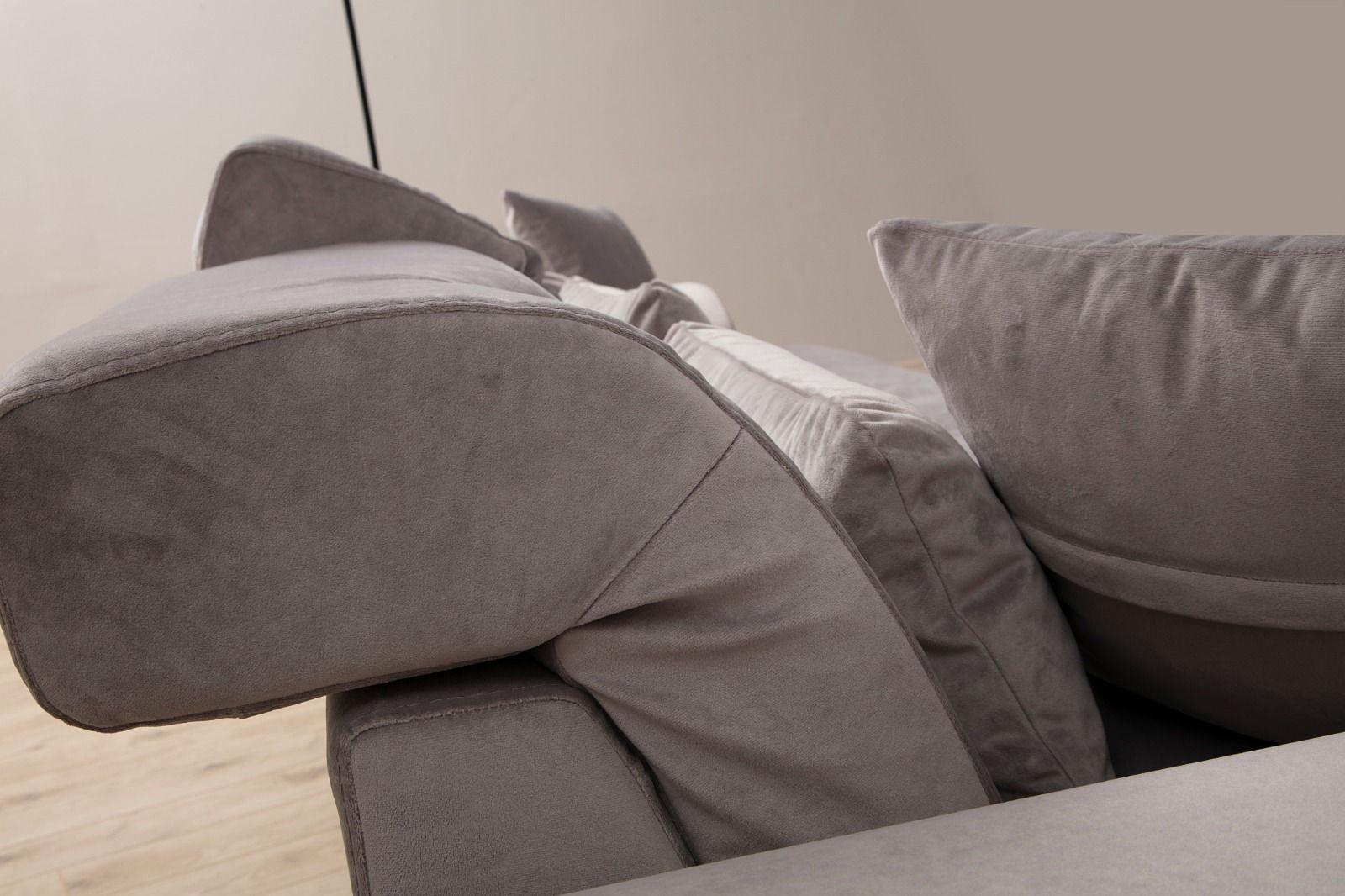 Frido Links Corner Sofa Light Grey 3