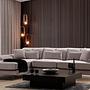 Frido Links Corner Sofa Light Grey 1