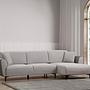 Aren Right Corner Sofa Grey 1
