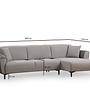 Aren Right Corner Sofa Grey 9