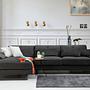 Frido Links Ecksofa Anthrazit 1